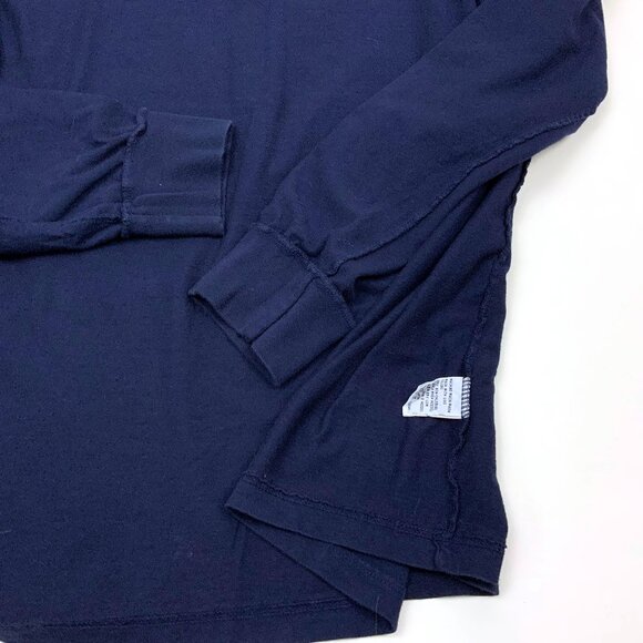 Polo Ralph Lauren Long Sleeve Navy Blue Shirt "R" Patch XL - Picture 15 of 16